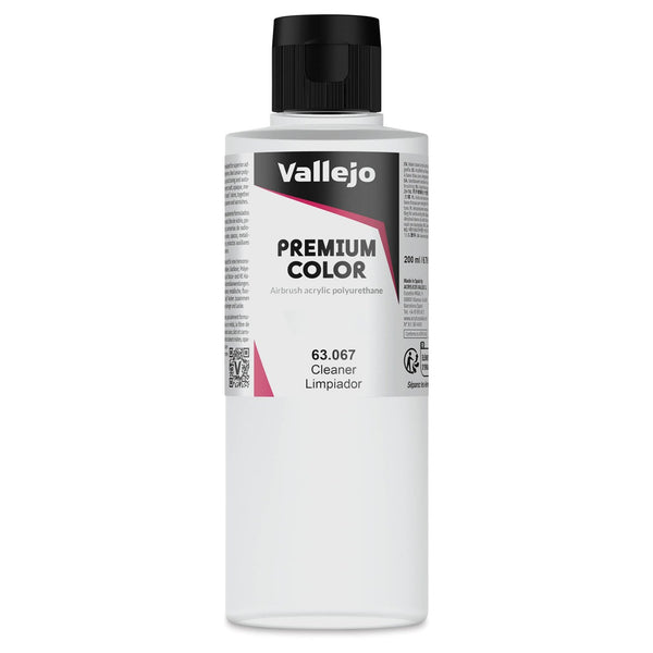 Vallejo Premium Color 63.067 Airbrush Cleaner 200 ml bottle