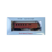 Rock Island Hobby 032215 HO scale Pennsylvania Railroad vintage combine passenger car, in retail packaging.