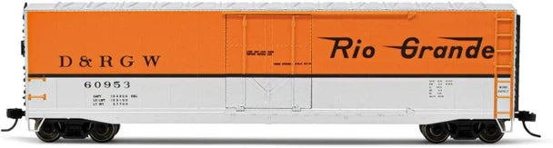 Rivarossi HR6583C D&RGW 50-foot plug-door boxcar number 60953