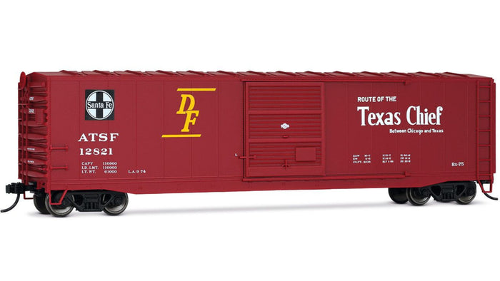 Rivarossi HR6662B HO Santa Fe 50-foot boxcar number 12821