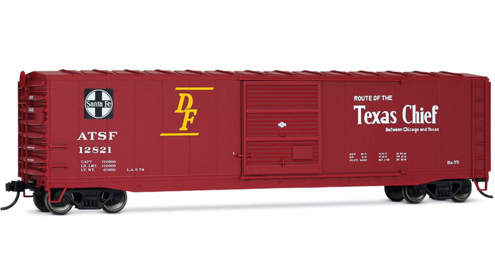 Rivarossi HR6662B HO Santa Fe 50-foot boxcar number 12821
