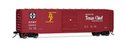Rivarossi HR6662D HO Santa Fe 50-foot boxcar number 12850