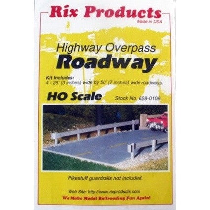 Rix Products 106 HO Scale 25' x 50' 1930's Roadway (4) — exact product view