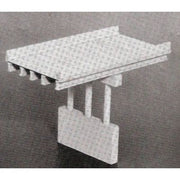 Rix Products 112 HO Scale Scale Modern Highway Overpass 50' w/Pier — exact product reference