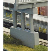 Rix Products 150 N Scale Overpass Parts Modern Highway Pier — exact product view