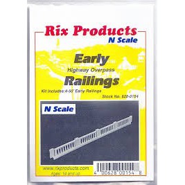 Rix Products 154 N 50' Early Highway Railings (4) — exact product view
