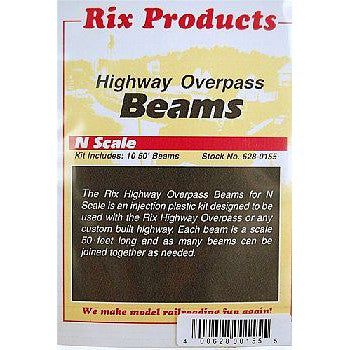 Rix Products 155 N Scale Overpass Parts Beams — exact product view