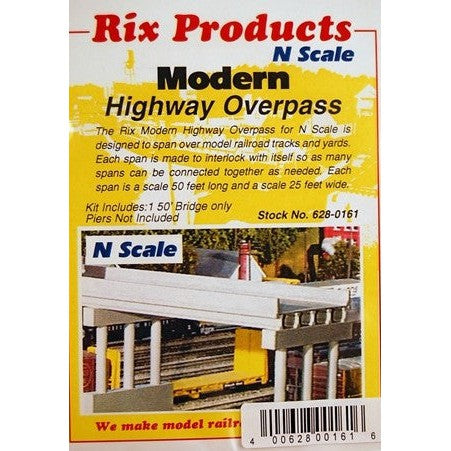 Rix Products 161 N 50' Modern Highway Overpass — exact product view