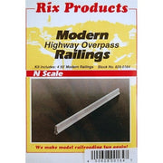 Rix Products 164 N 50' Modern Highway Railings (4) — exact product view