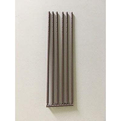 Rix Products 40 HO Scale Scale Railroad 40' Telephone Poles Only (Brown Plastic; pkg(36) Use w/Crossarms #628-31 or -35 (Both sold separately) — exact product view