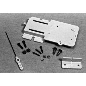 Rix Products 5 All Scale Switch Machine Mounting Bracket Rix-Rax Flat Mounting Bracket Kit — exact product view