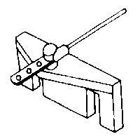 Rix Products 6 All Scale Pivoting Turnout Linkage For Underneath Layout Control — exact product view