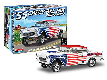 Revell 1/24 1955 Chevrolet Bel Air Street Machine 2-in-1 model kit 14519