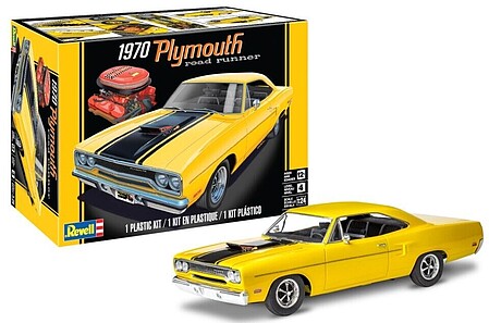Revell 1/24 1970 Plymouth Road Runner model kit 14531