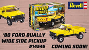 Revell 1/25 1980 Ford Dually truck model kit 14546