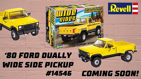 Revell 1/25 1980 Ford Dually truck model kit 14546