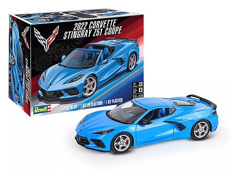 Revell 1/25 2022 Chevrolet Corvette Coupe model kit 14556