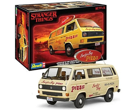 Revell 1/25 Volkswagen Pizza Van Stranger Things Model Kit – 14559