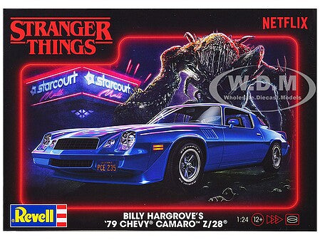 Revell 1/25 1979 Chevrolet Camaro Stranger Things Model Kit – 14560