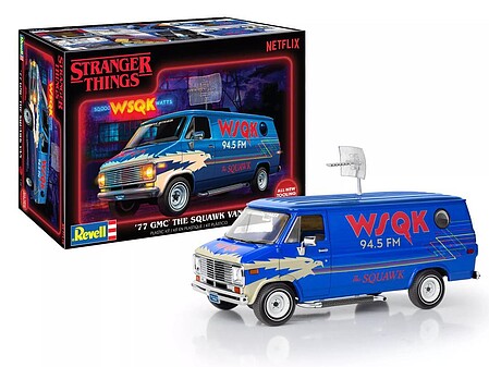 Revell 1/25 1977 GMC Van Stranger Things Model Kit – 14578