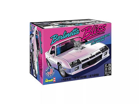 Revell 1/25 1982 Chevrolet Camaro Berlinetta Model Kit – 14582