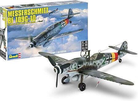 Revell 1/48 Messerschmitt Bf 109G-10 Model Kit – 15873