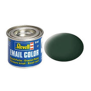 Revell Color Dark Green Matt RAF enamel paint 14ml 32168