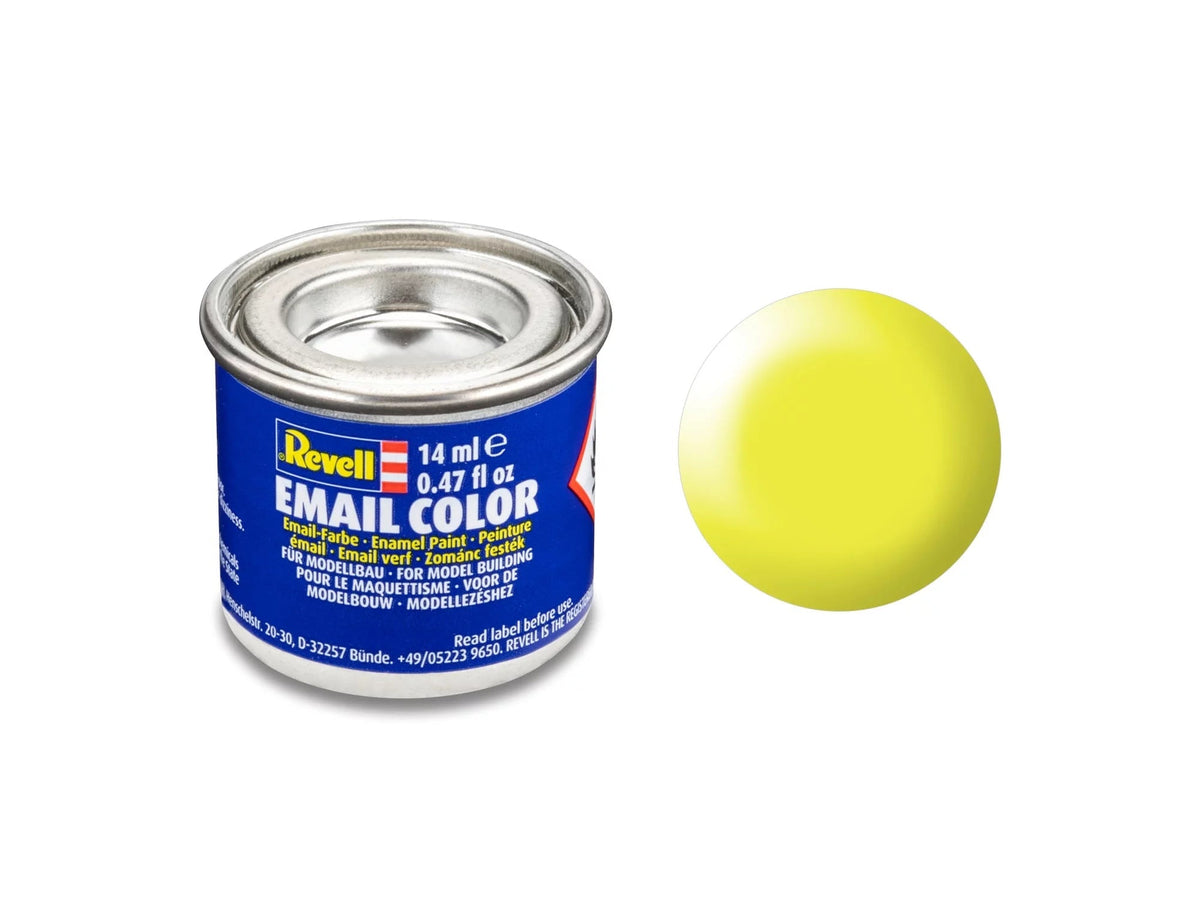Revell 32312 Luminous Yellow silk enamel paint