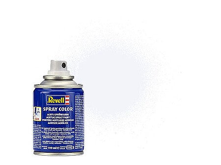 Revell White Matt Spray Paint – 100ml – 34105