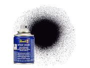 Revell 34108 Black matt acrylic spray