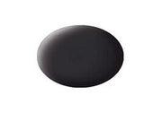 Revell Aqua Color Tar Black Matt Acrylic Paint 18 ml – 36106– product image 1