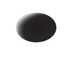 Revell Aqua Color Black Matt Acrylic Paint 18 ml – 36108