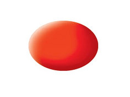 Revell Aqua Color Luminous Orange Matt Acrylic Paint 18 ml – 36125