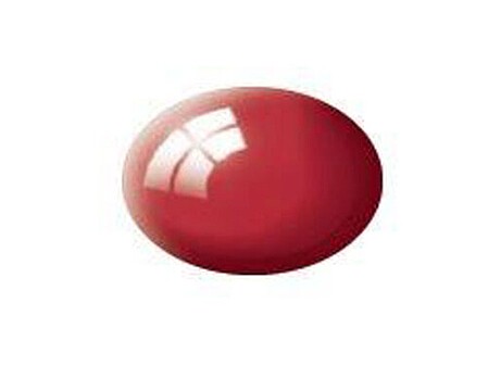 Revell Aqua Color Italian Red Gloss Acrylic Paint 18 ml – 36134