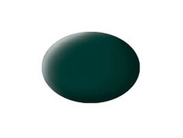 Revell Aqua Color Black-Green Matt Acrylic Paint 18 ml – 36140