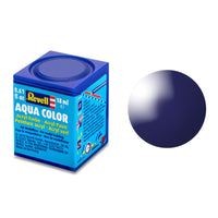Revell 36154 Aqua Color Night Blue Gloss 18ml acrylic paint