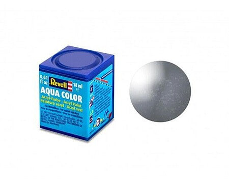 Revell Aqua Color Steel Metallic Paint – 18ml – 36191