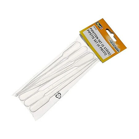 Revell 38370 six graduated paint pipettes in retail packaging