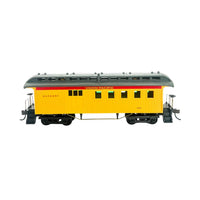 Rock Island Hobby RIH032220 HO scale Union Pacific vintage combine car, side view.