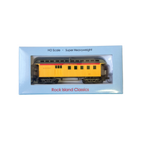 Rock Island Hobby RIH032220 HO scale Union Pacific vintage combine car, retail box view.