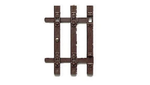 Roco 42600 HO wooden sleeper end piece for Roco Line flex track, detail view