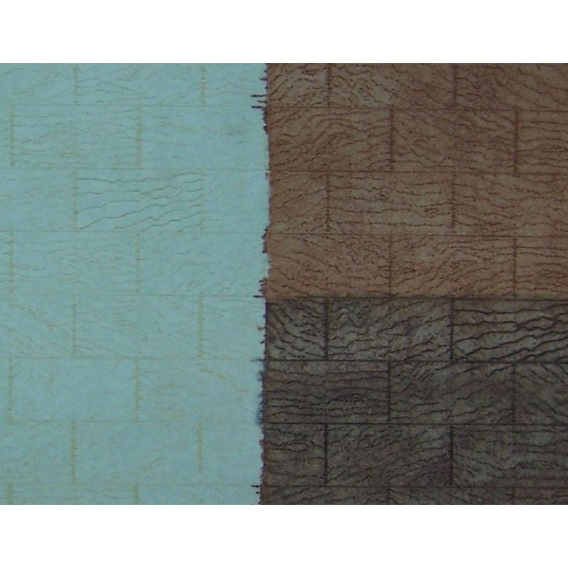RS Laser Kits 3711 N scale plywood-pattern sheet without adhesive backing, painted finish examples