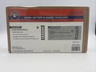 Lionel 712137 Battery O Gauge 12-piece straight black plastic track pack — exact product image