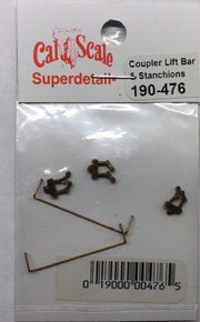 Cal Scale HO Coupler Lift Bars with Stanchions – 2 Sets 476 – product view 1