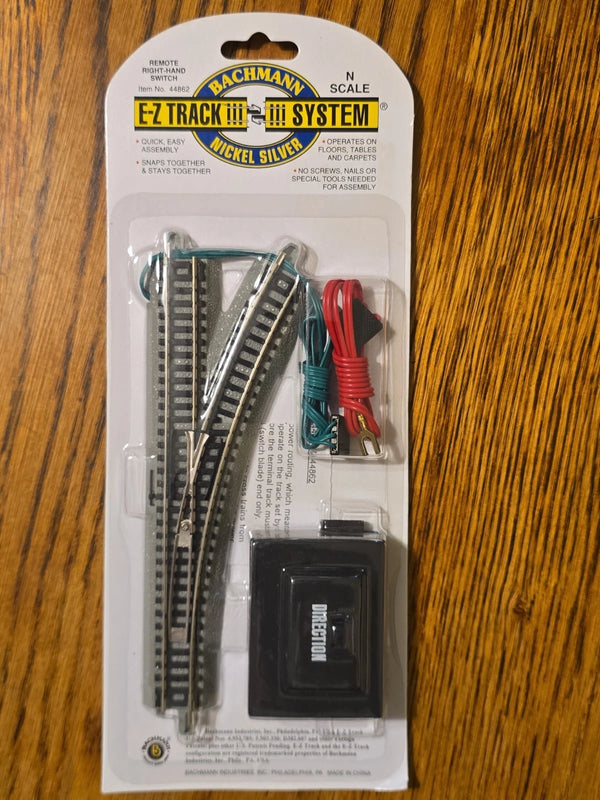 Bachmann N E-Z Track Remote Right Turnout – 44862 — additional product view
