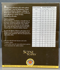 Bachmann 32001 SceneScapes 5–6 in Pine Trees 6-Pack — product detail 3