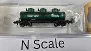 Bachmann N Chemcell Three-Dome Tank Car — product view