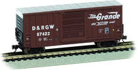 Bachmann N Scale Hi-Cube Box Car – Rio Grande #67422 – 18253 — additional exact product view
