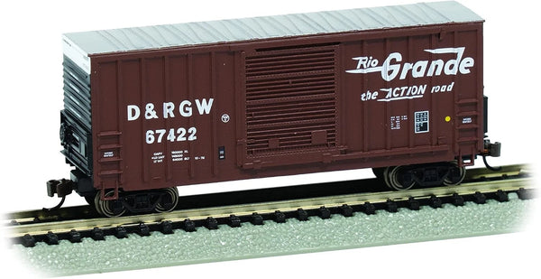 Bachmann N Scale Hi-Cube Box Car – Rio Grande #67422 – 18253 — additional exact product view