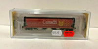 Bachmann N Scale 4 Bay Cylindrical Grain Hopper - Canada Grain #606902 – 19181 — additional exact product view